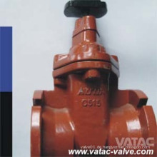 Gusseisen / Sphäroguss Clamp Ends Soft Seat Gate Valve